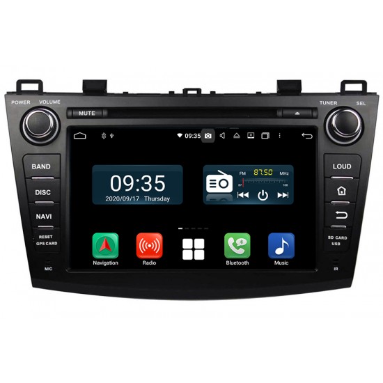 Mazda 3 2010-2013 Autoradio GPS Aftermarket Android Head Unit Navigation Car Stereo (Free Backup Camera)